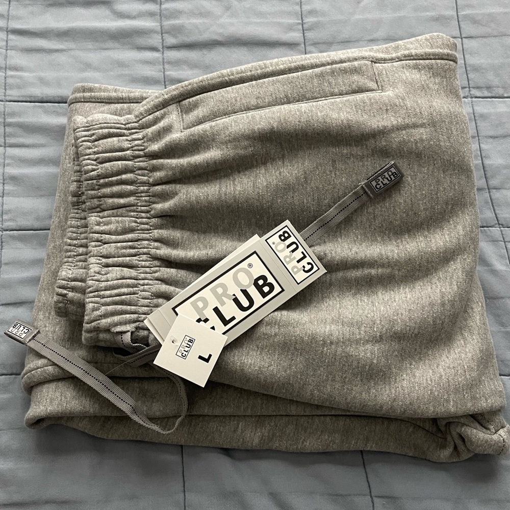 ProClub cargo sweatpants, Gray size L (Tags Attached)